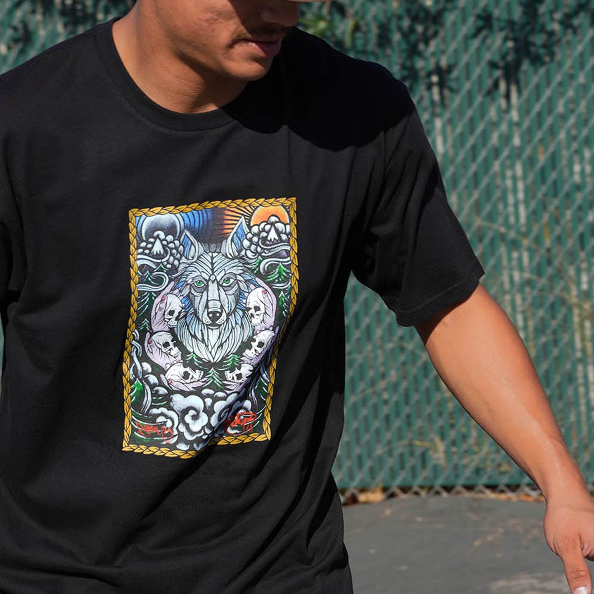 1910 Midnight Howler T-Shirt - Black image 2