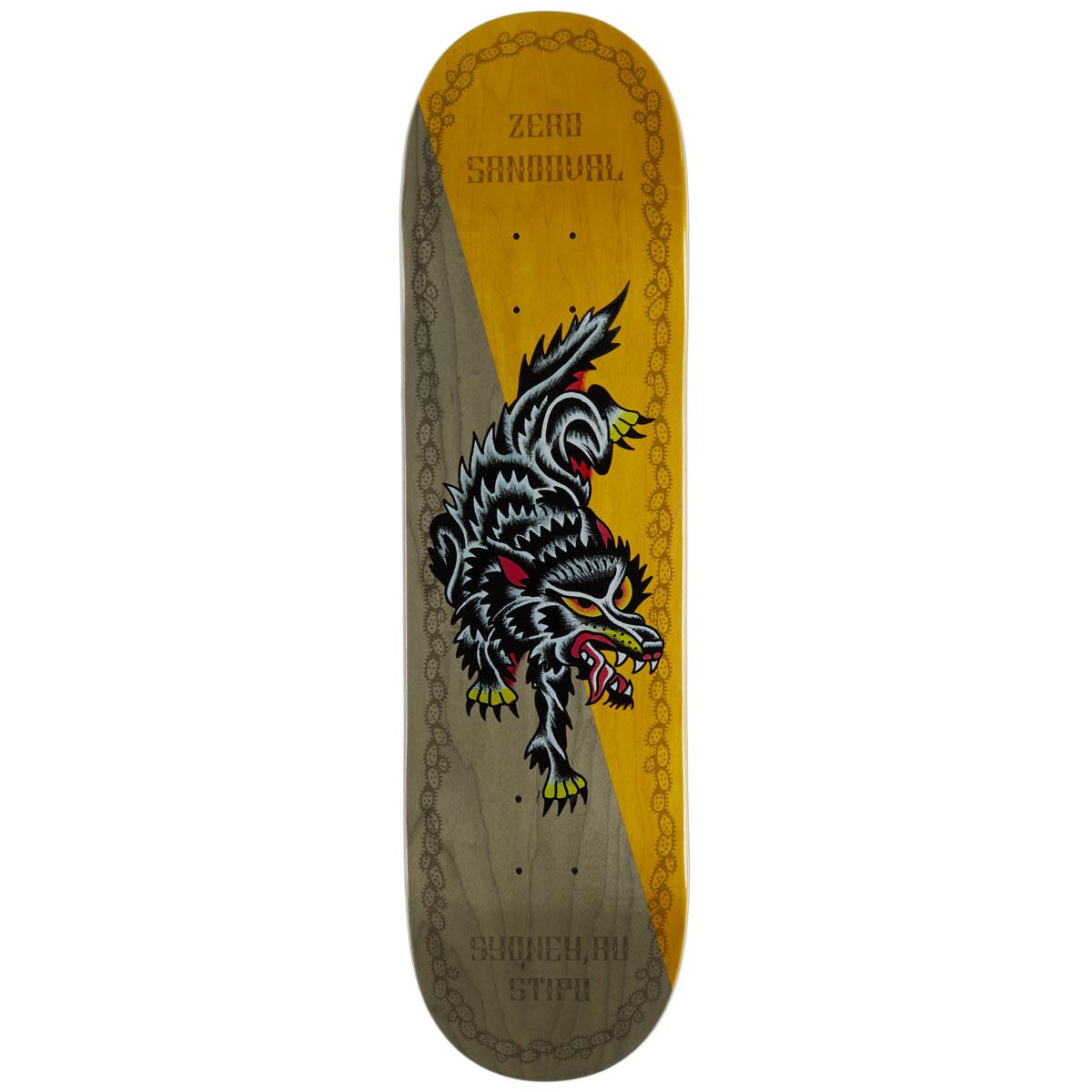 Zero Sandoval Stipo Skateboard Deck - 8.375