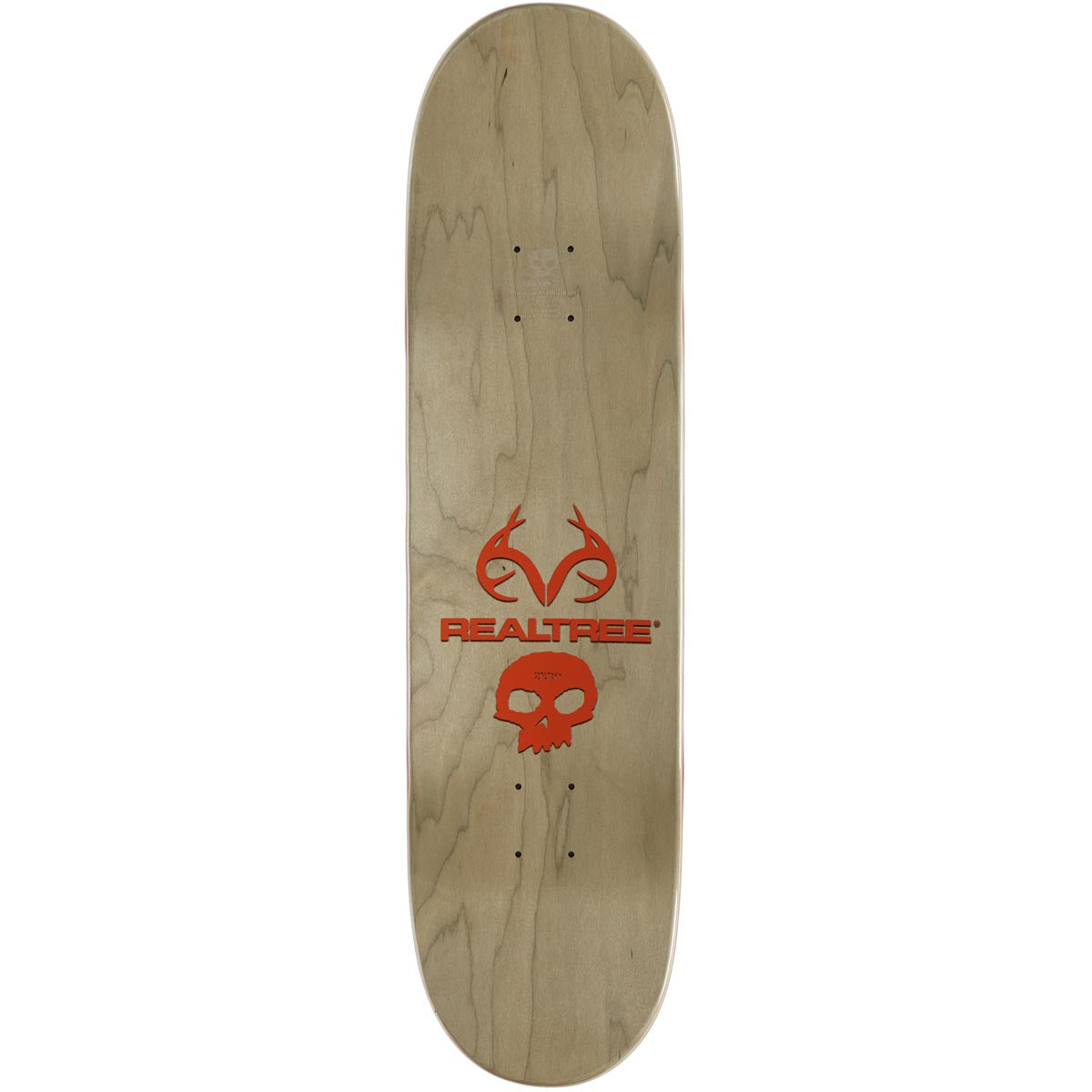 Zero x Realtree Wasteland Skateboard Deck - Orange - 8.375