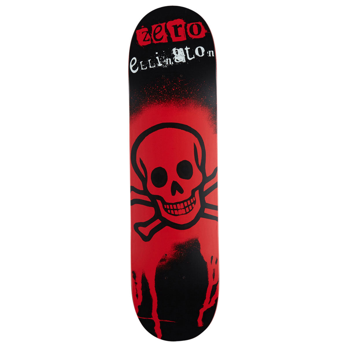 Zero Erik Ellington Stencil Reissue Skateboard Deck - 8.25