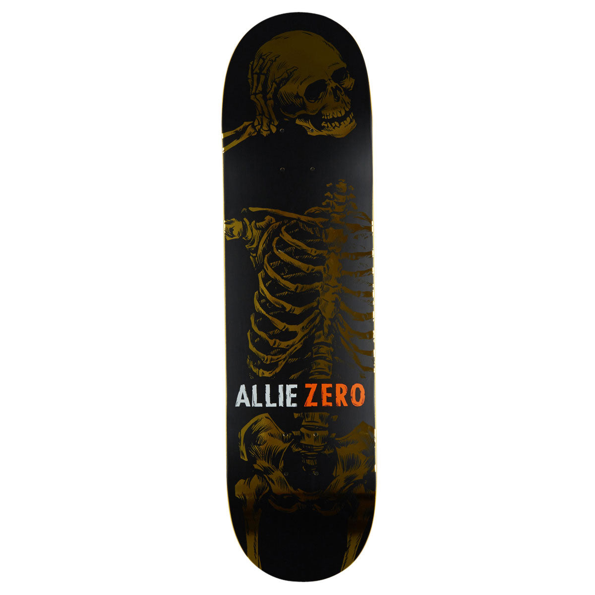 Zero Jon Allie Headcase Reissue Skateboard Deck - Gold Foil - 8.25