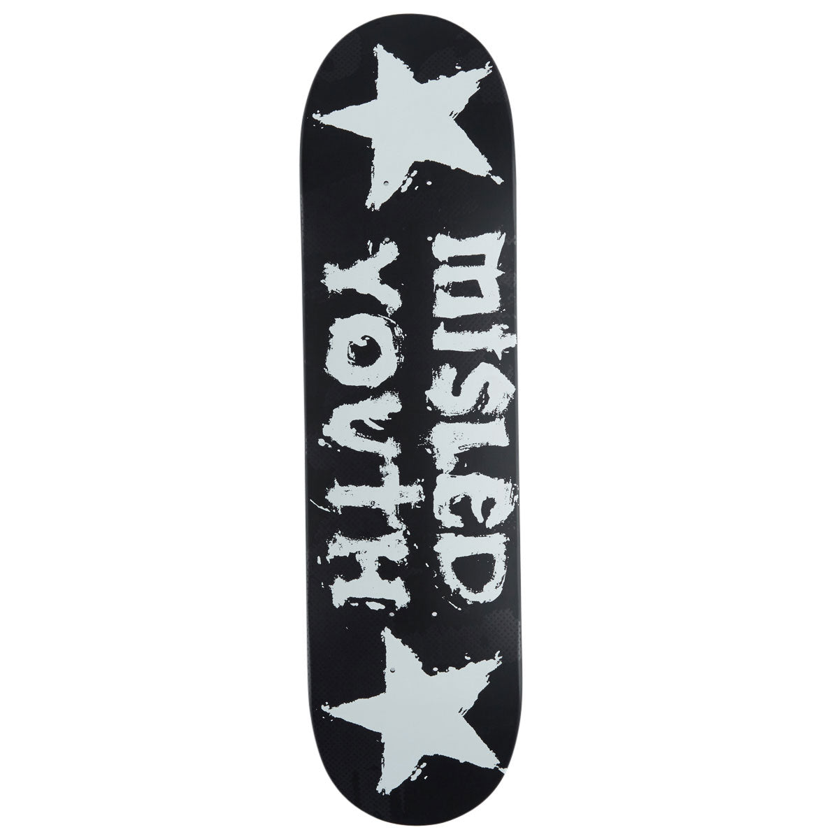 Zero Mislead Youth Reissue Skateboard Deck - Black Dipped - 8.25