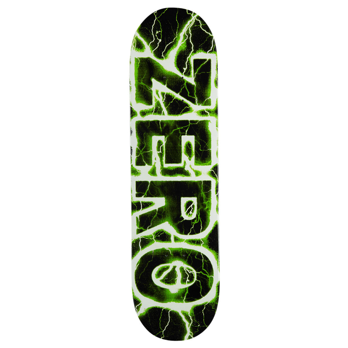 Zero Lightning Reissue Skateboard Deck - Glow In The Dark Dipped - 8.25