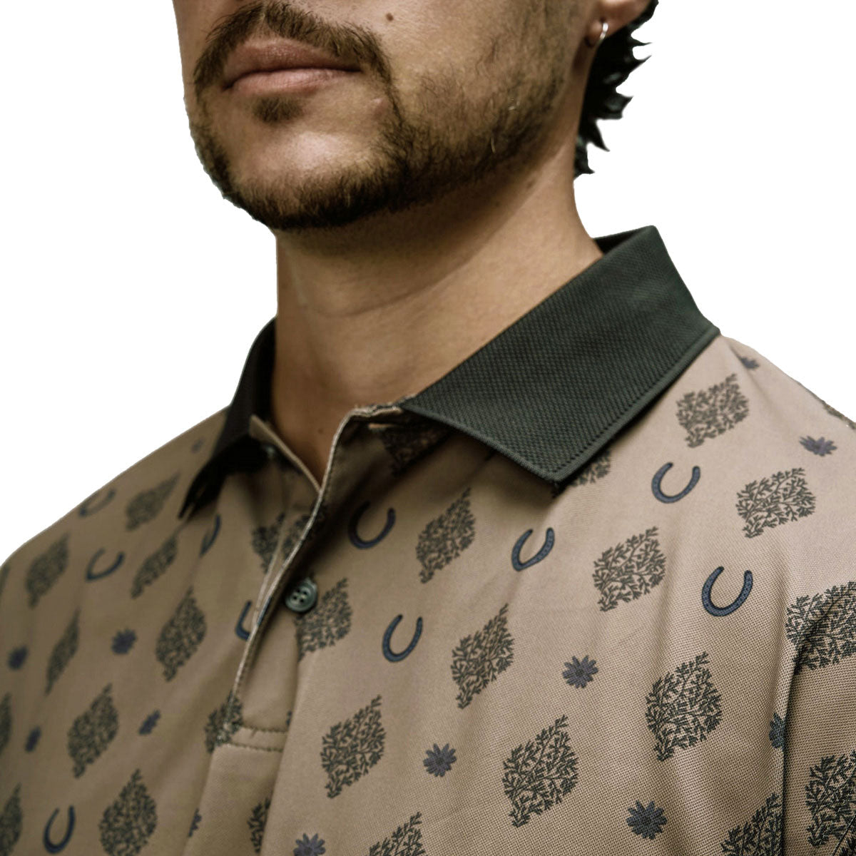 Devereux Duke Polo Shirt - Brindle image 5