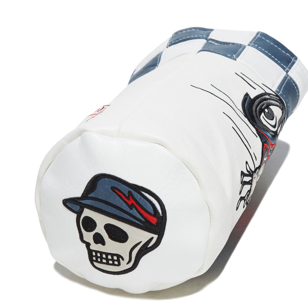 Devereux Check Sidecar Driver Cover - Blue/White image 3