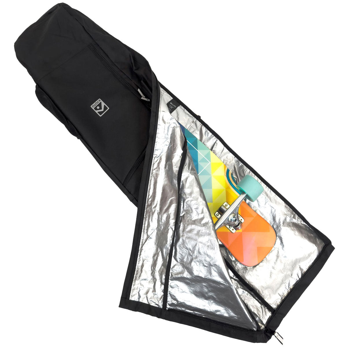 Kyoto Longboard Base Bag - Grey Ripstop image 3