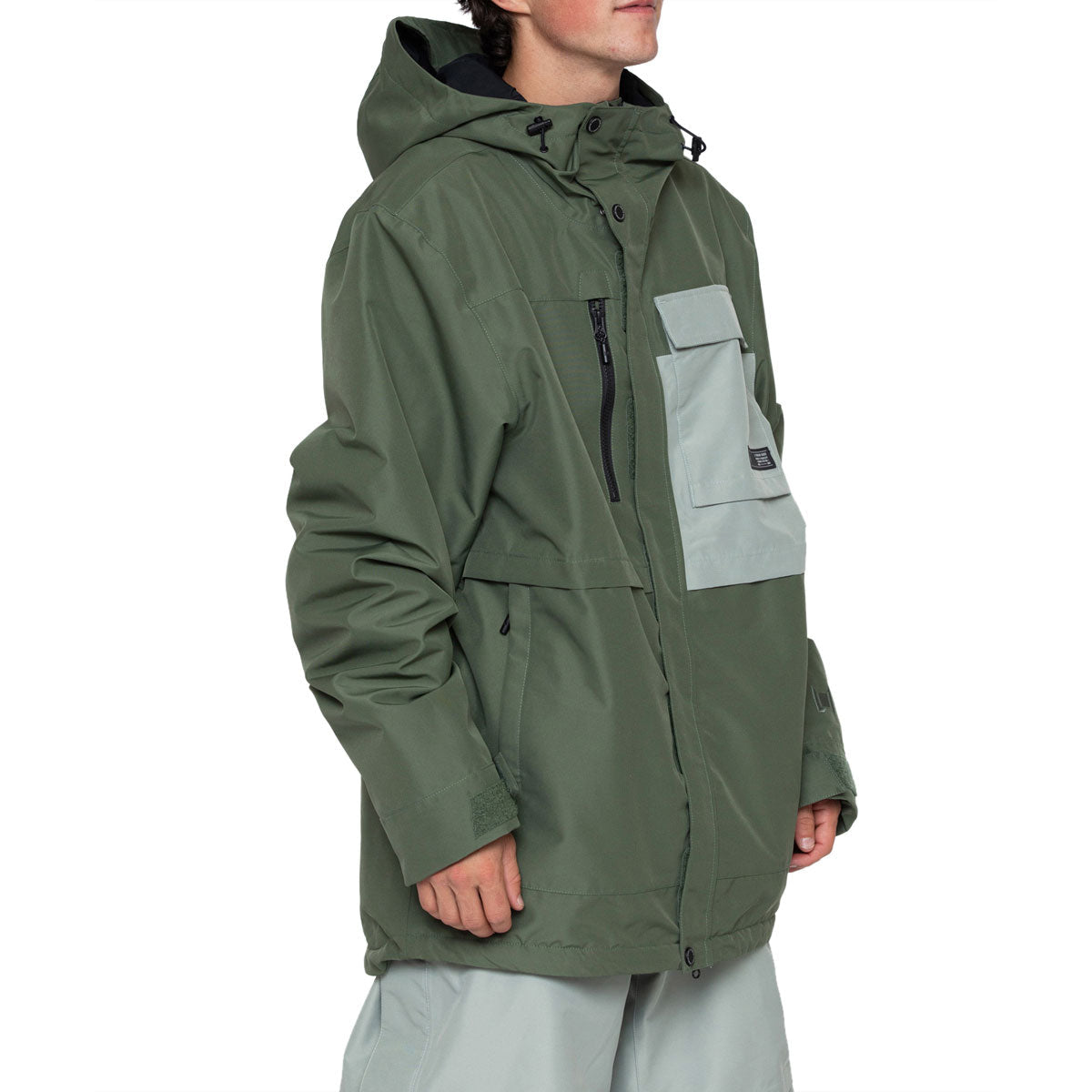 L1 Rankin Jacket 2024 Snowboard Jacket - Thyme/Shadow image 4