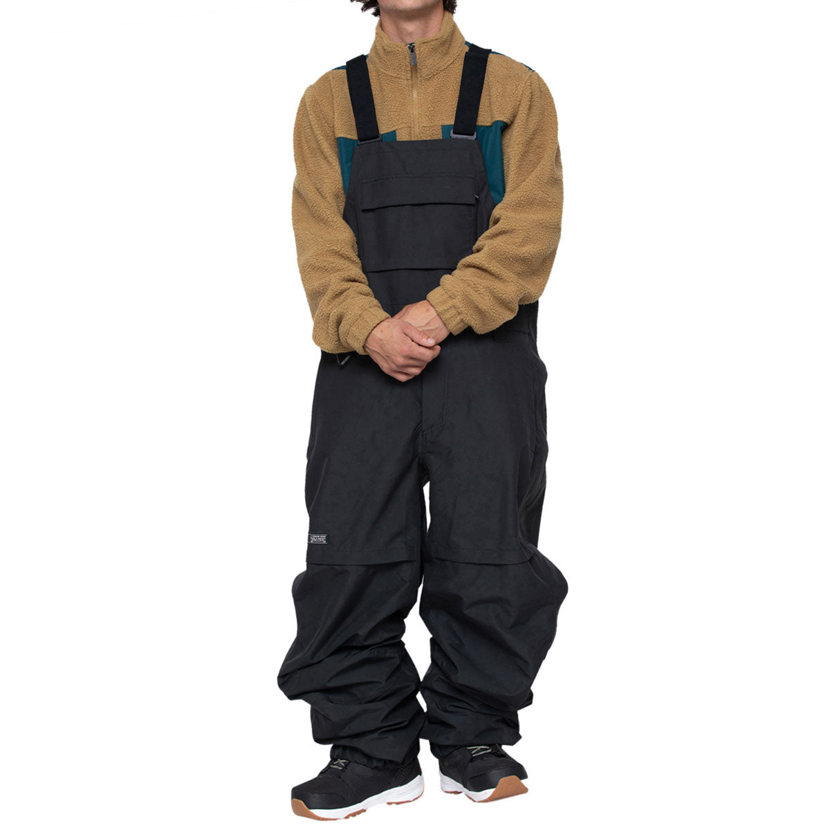 L1 Rankin Bib 2024 Snowboard Pants - Black image 1