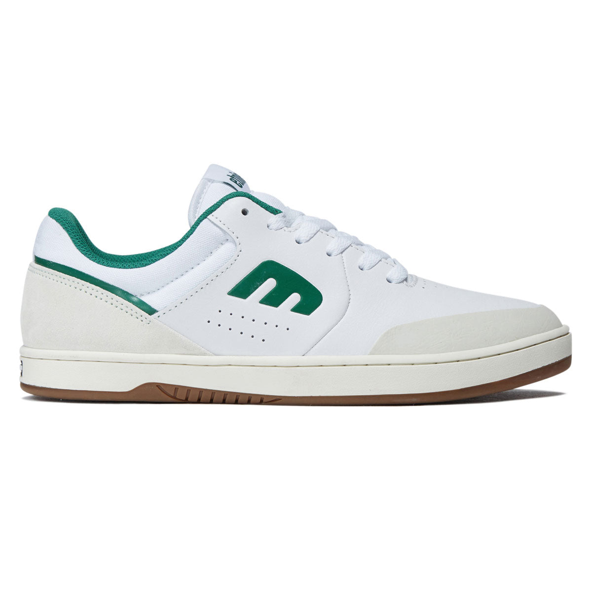Etnies Marana Shoes - White/White/Green image 1