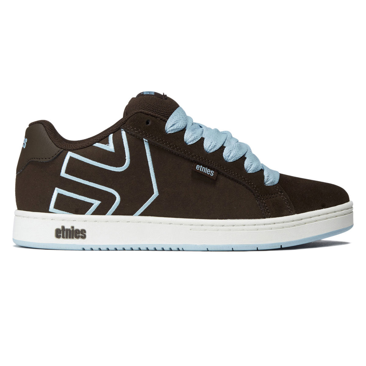 Etnies Fader Shoes - Brown/Blue image 1