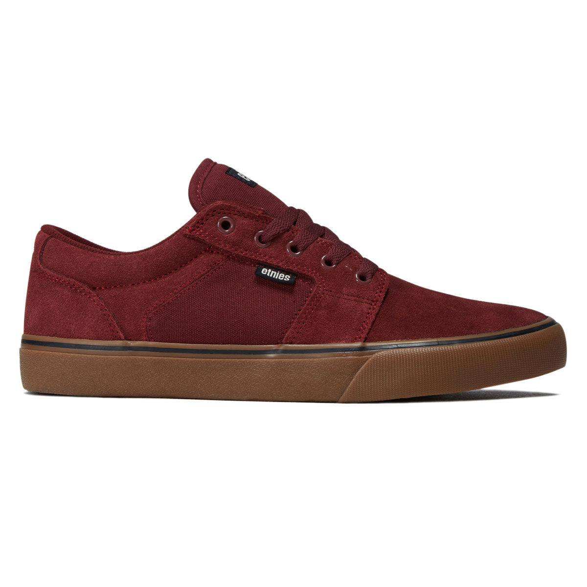 Etnies Barge LS Shoes - Burgundy/Gum image 1