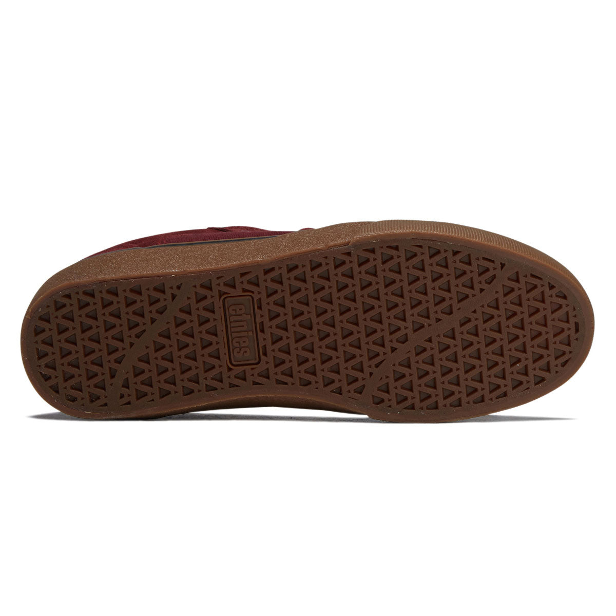 Etnies Barge LS Shoes - Burgundy/Gum image 4