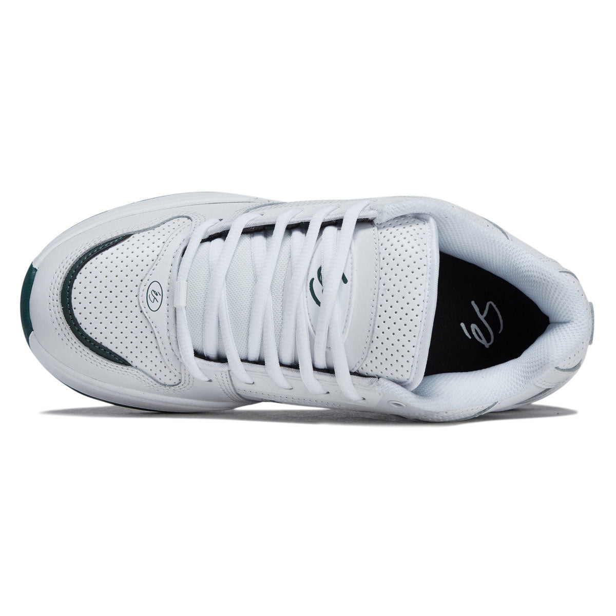 eS TJ Rogers Shoes - White/Green image 3