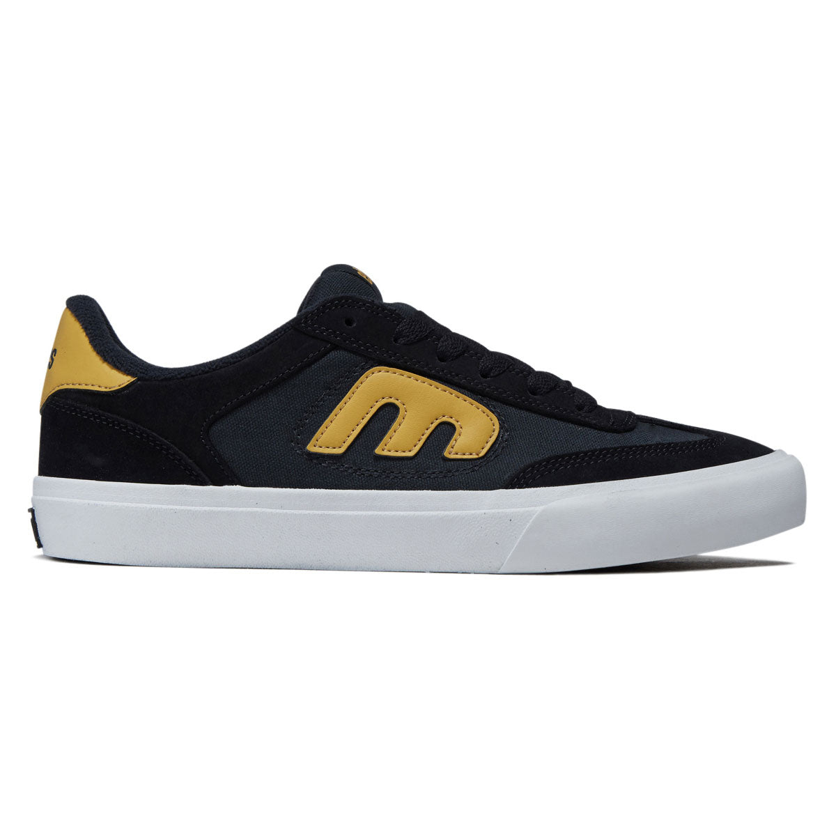 Etnies Lo-Cut Vulc Shoes - Navy/Yellow image 1