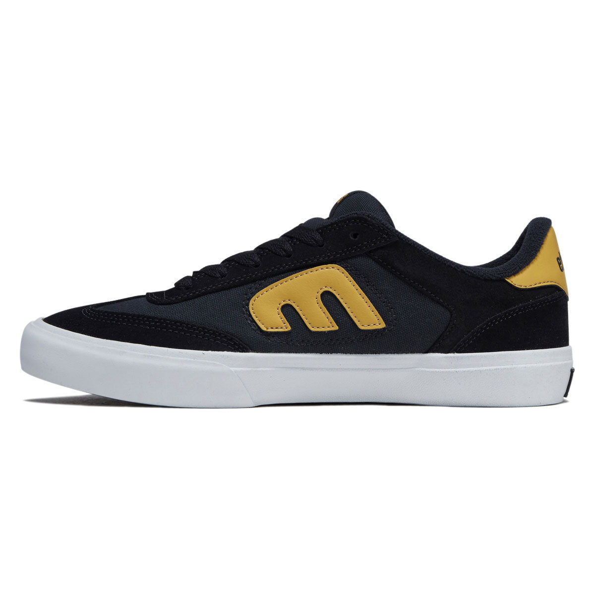Etnies Lo-Cut Vulc Shoes - Navy/Yellow image 2