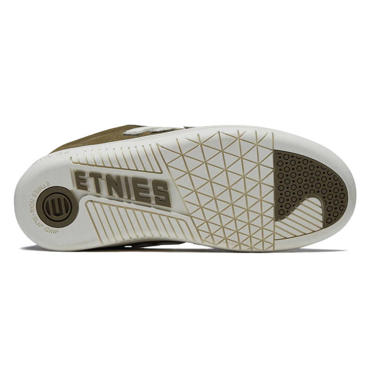 Etnies Locut Shoes - Olive/White image 4