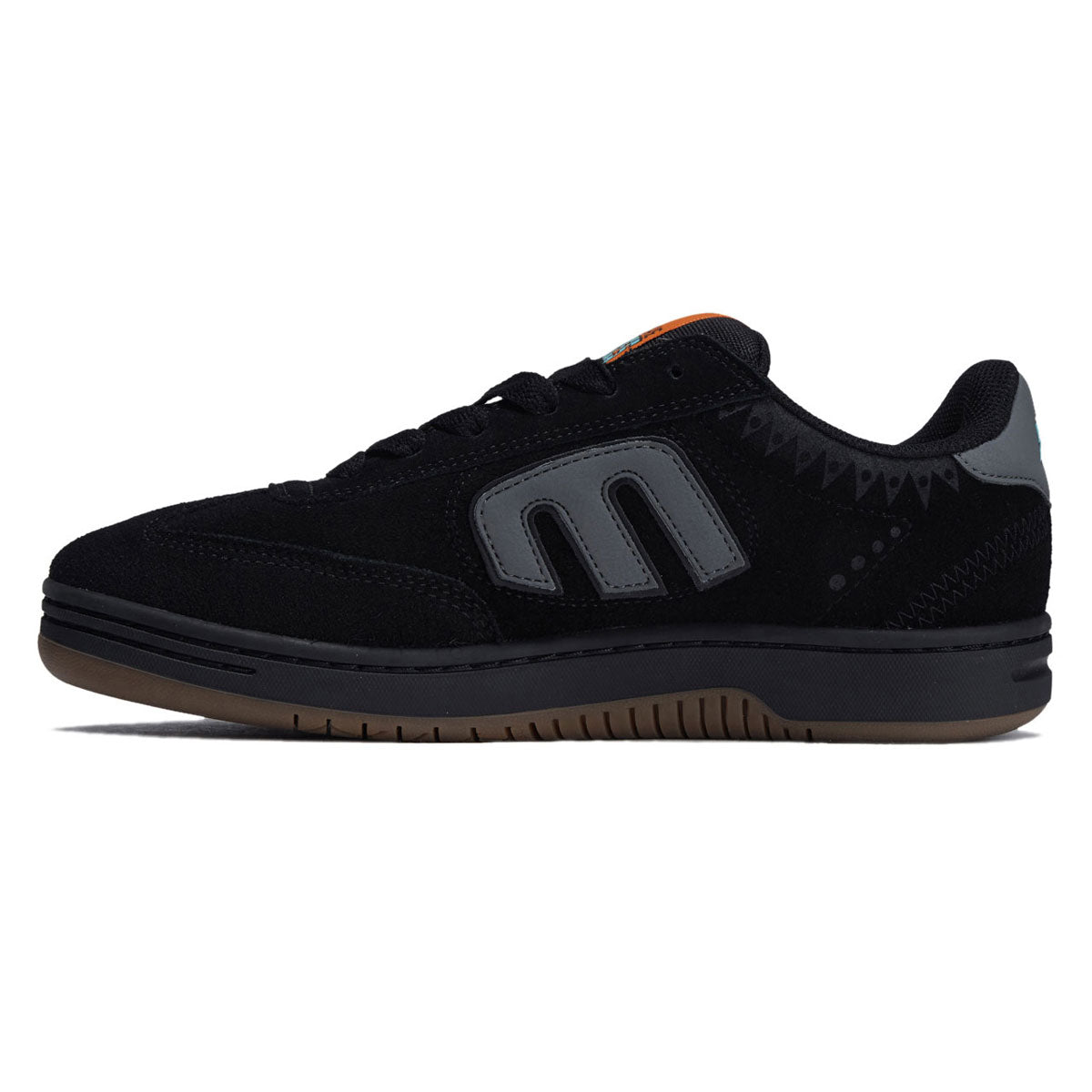 Etnies x Apache Locut Shoes - Black/Grey/Gum image 2
