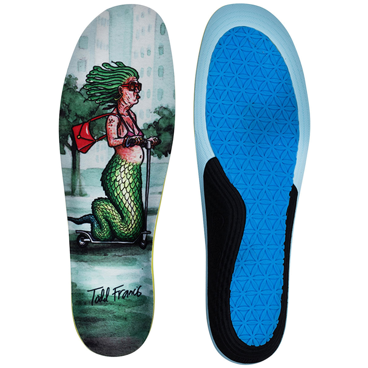 Remind Cush Impact Todd Francis Medusa 5.5MM Mid-High Arch Shoe Insole image 2
