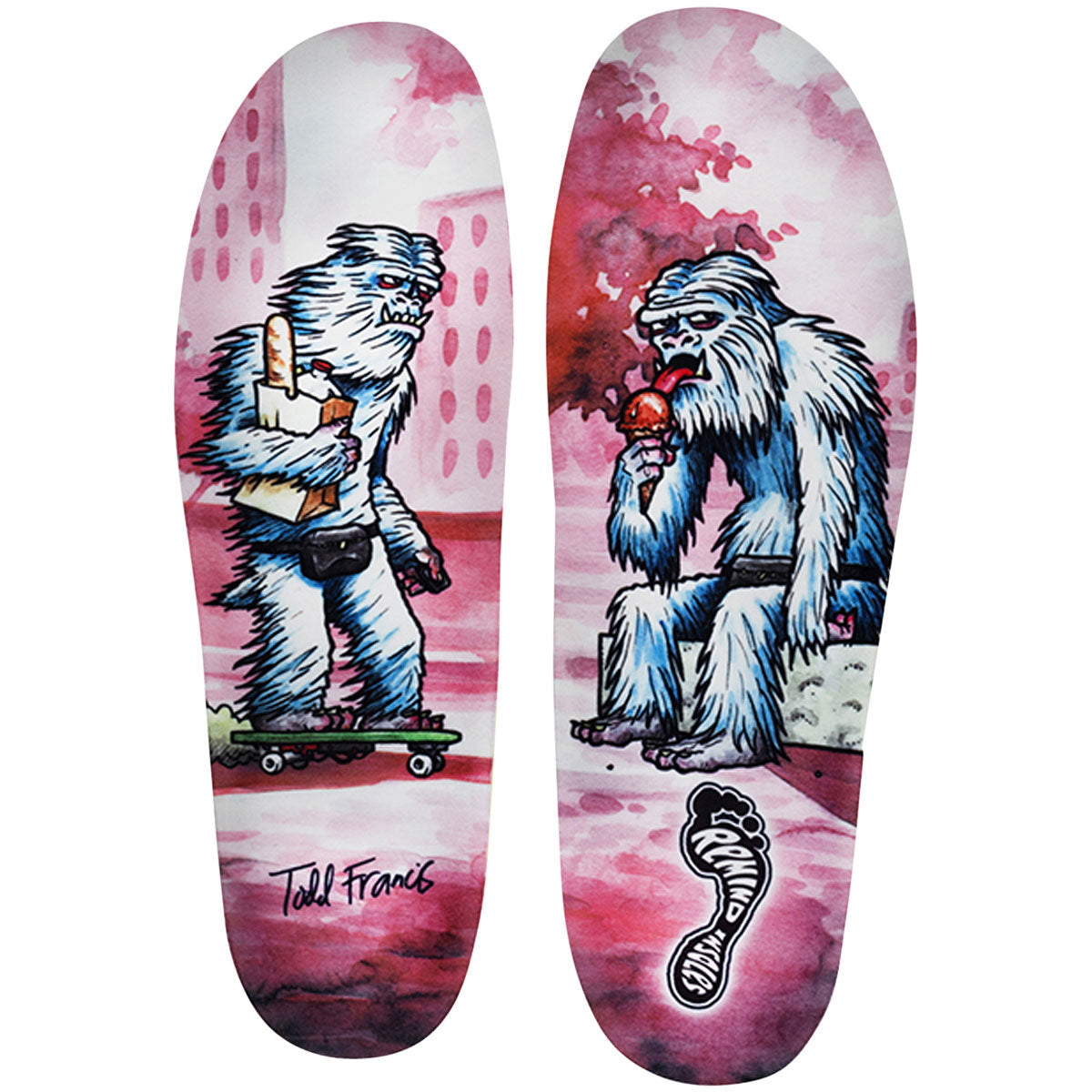 Remind Destin Impact Todd Francis Yeti 5.5MM Low-All Arch Shoe Insole image 1