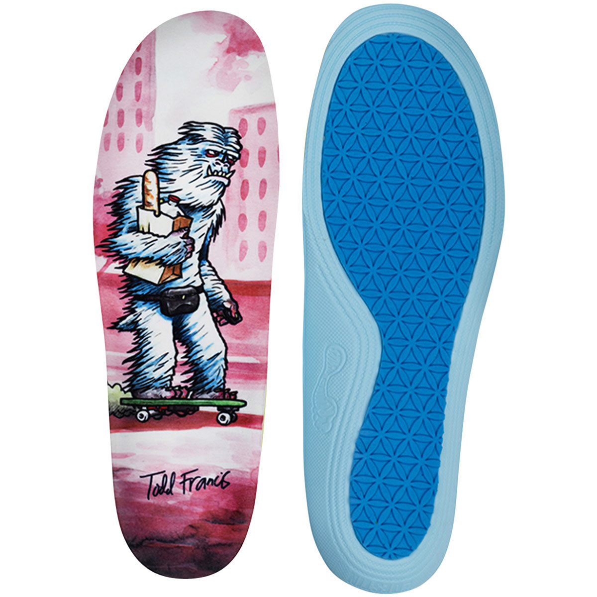 Remind Destin Impact Todd Francis Yeti 5.5MM Low-All Arch Shoe Insole image 2