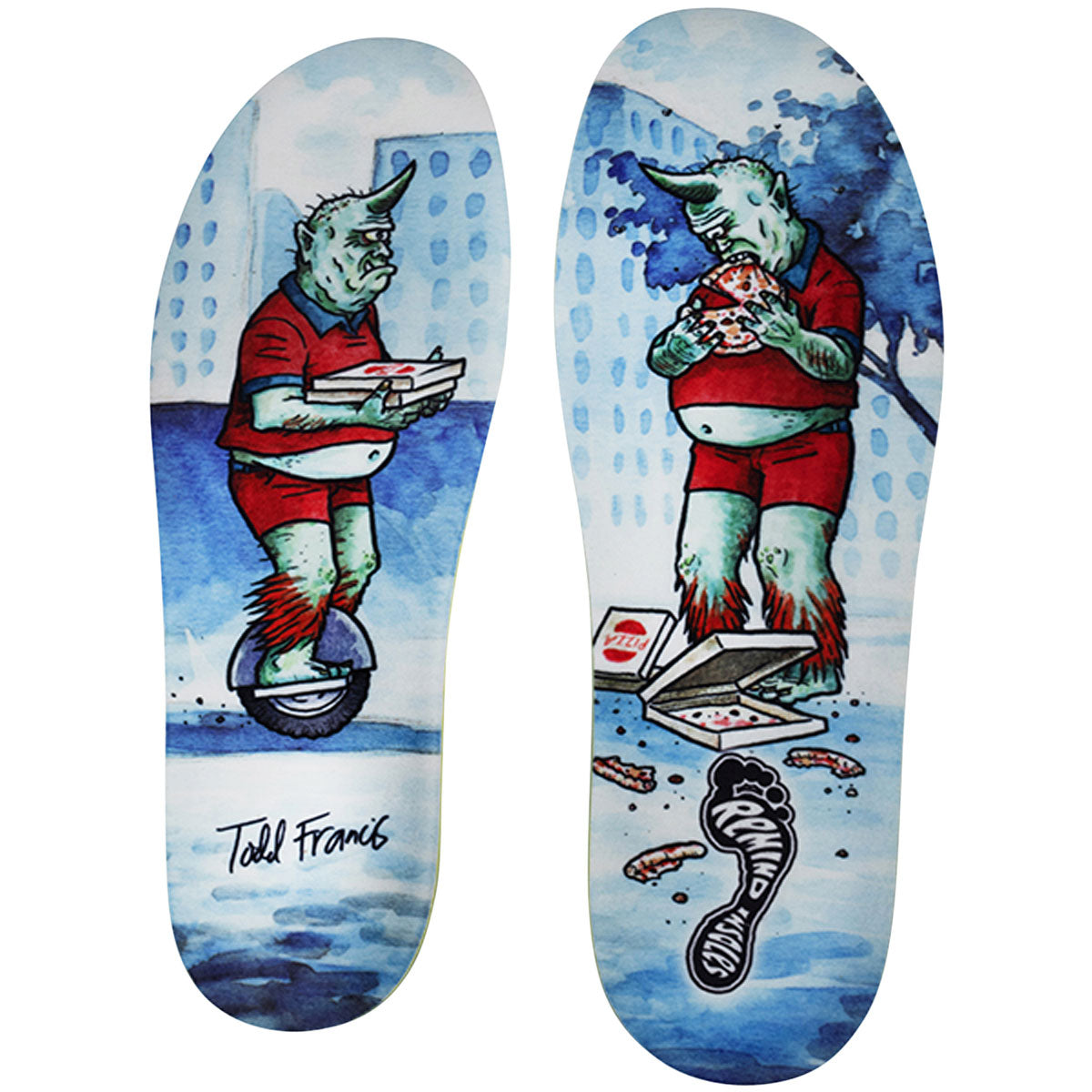 Remind Rede Impact Todd Francis Cyclops 5.5MM Low-All Arch Shoe Insole image 1