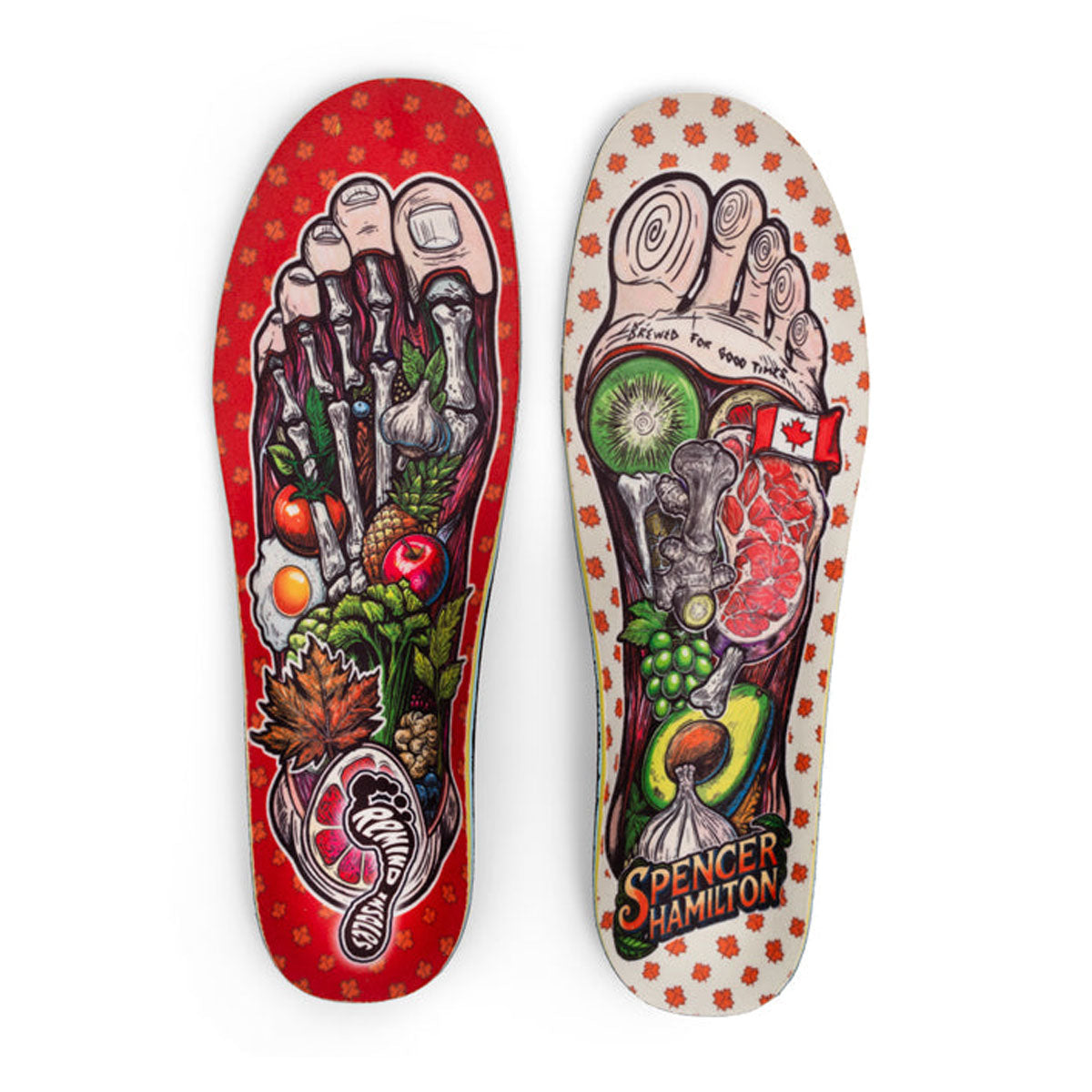 Remind Spencer Hamilton Medic Impact 5.5MM Mid-High Arch Gnar Foot Shoe Insole image 1