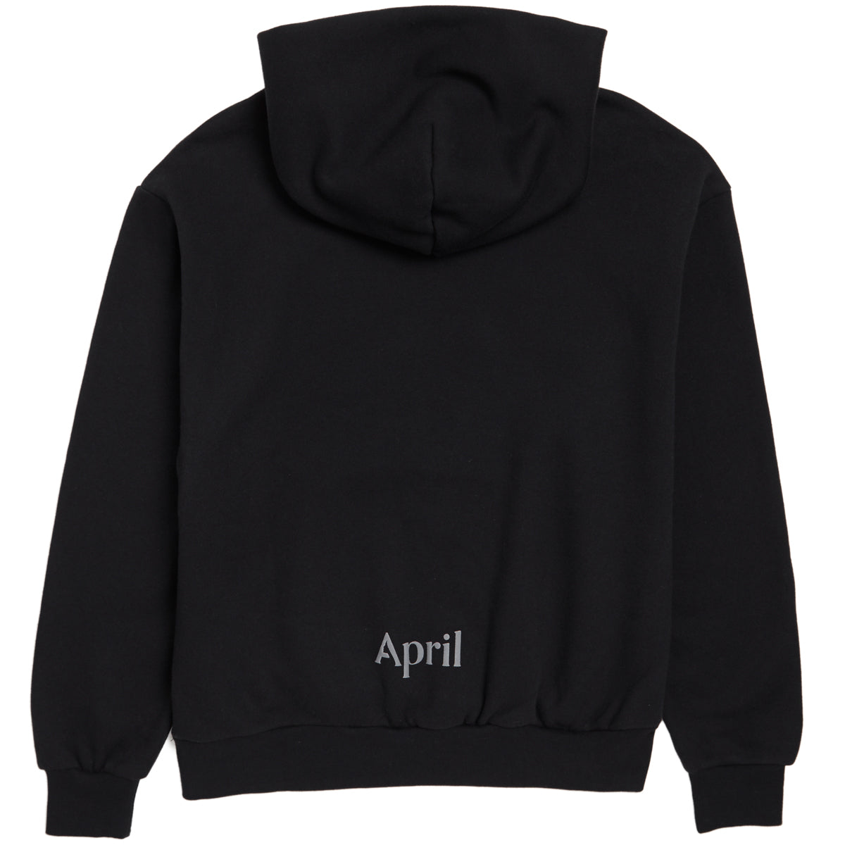 April OG Puff Print Hoodie - Black image 2