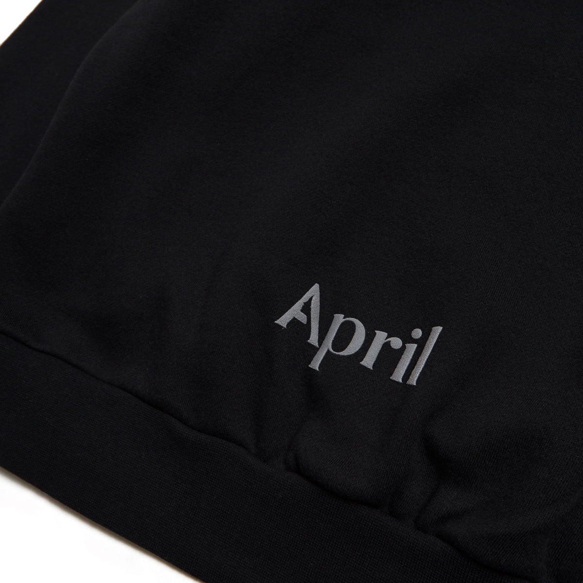 April OG Puff Print Hoodie - Black image 4