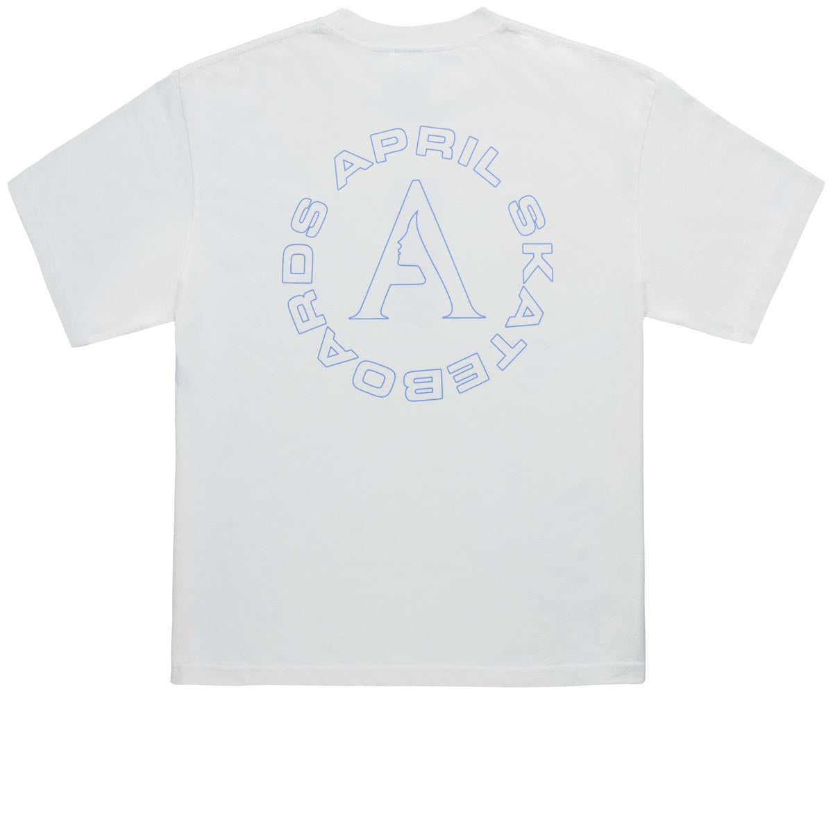 April Full Circle T-Shirt - White image 1