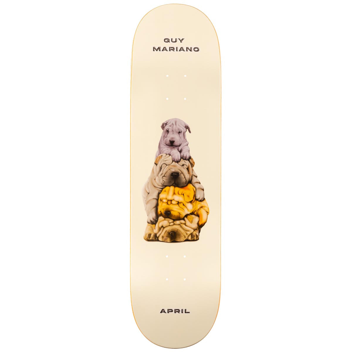 April Guy Mariano The Dogs Skateboard Deck - 8.38