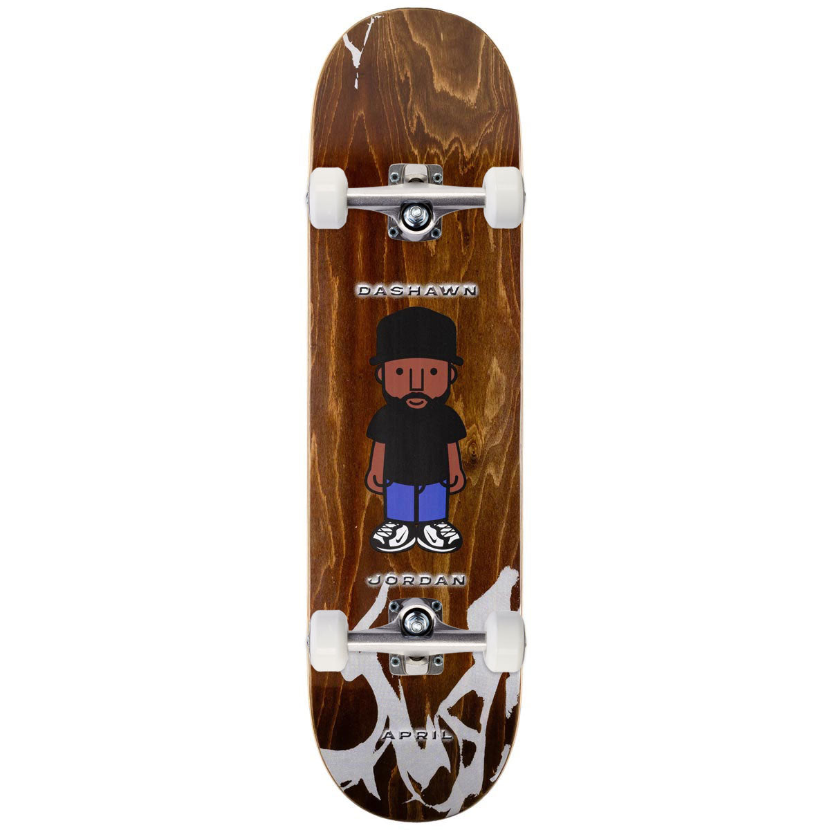 April Dashawn Jordan Character Skateboard Complete - 8.25