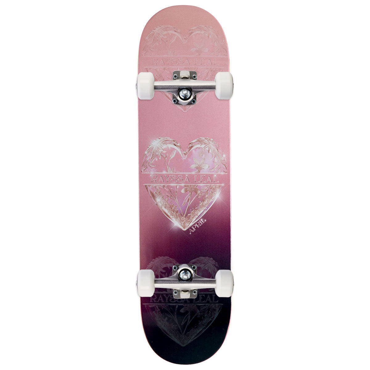 April Rayssa Leal Heart Skateboard Complete - 8.00