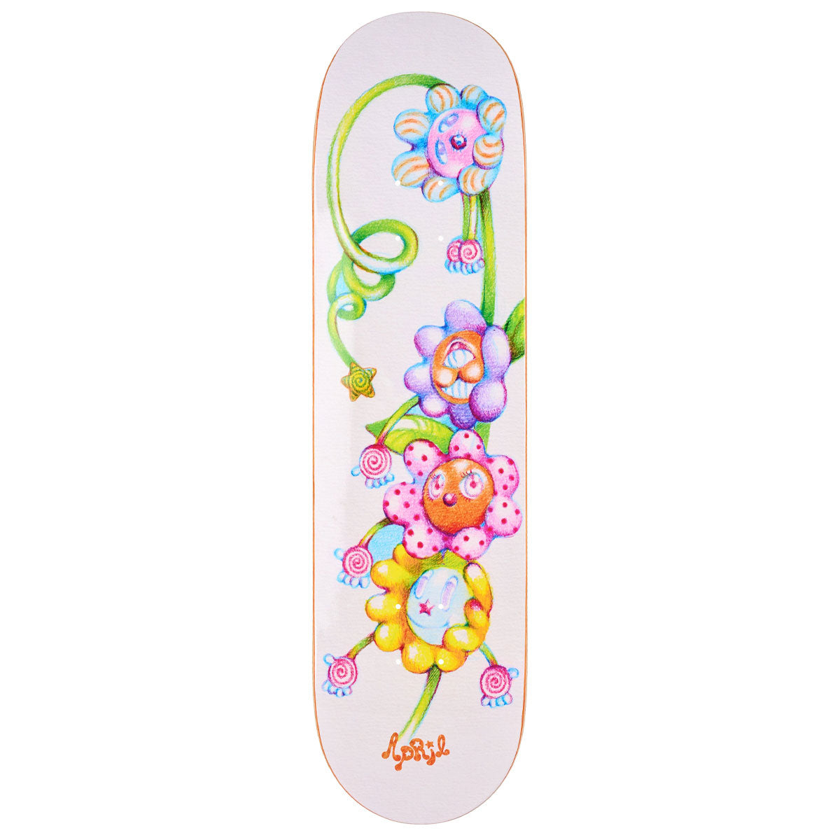 April Rayssa By Ema Gaspar Skateboard Deck - 8.00