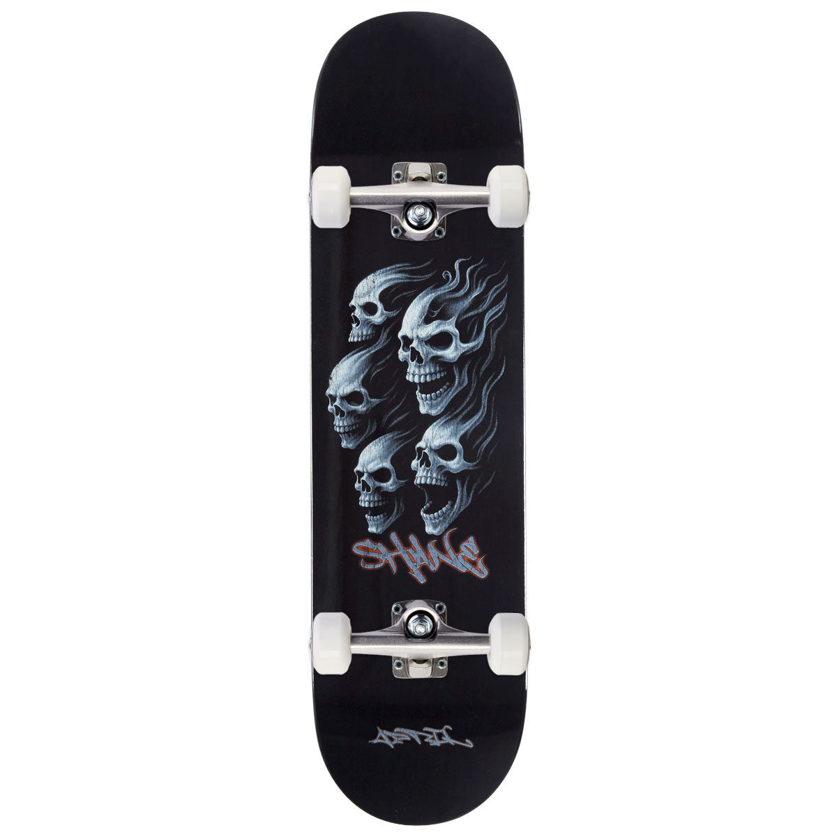 April Shane O'Neill Dead Skateboard Complete - Black Dip - 8.125