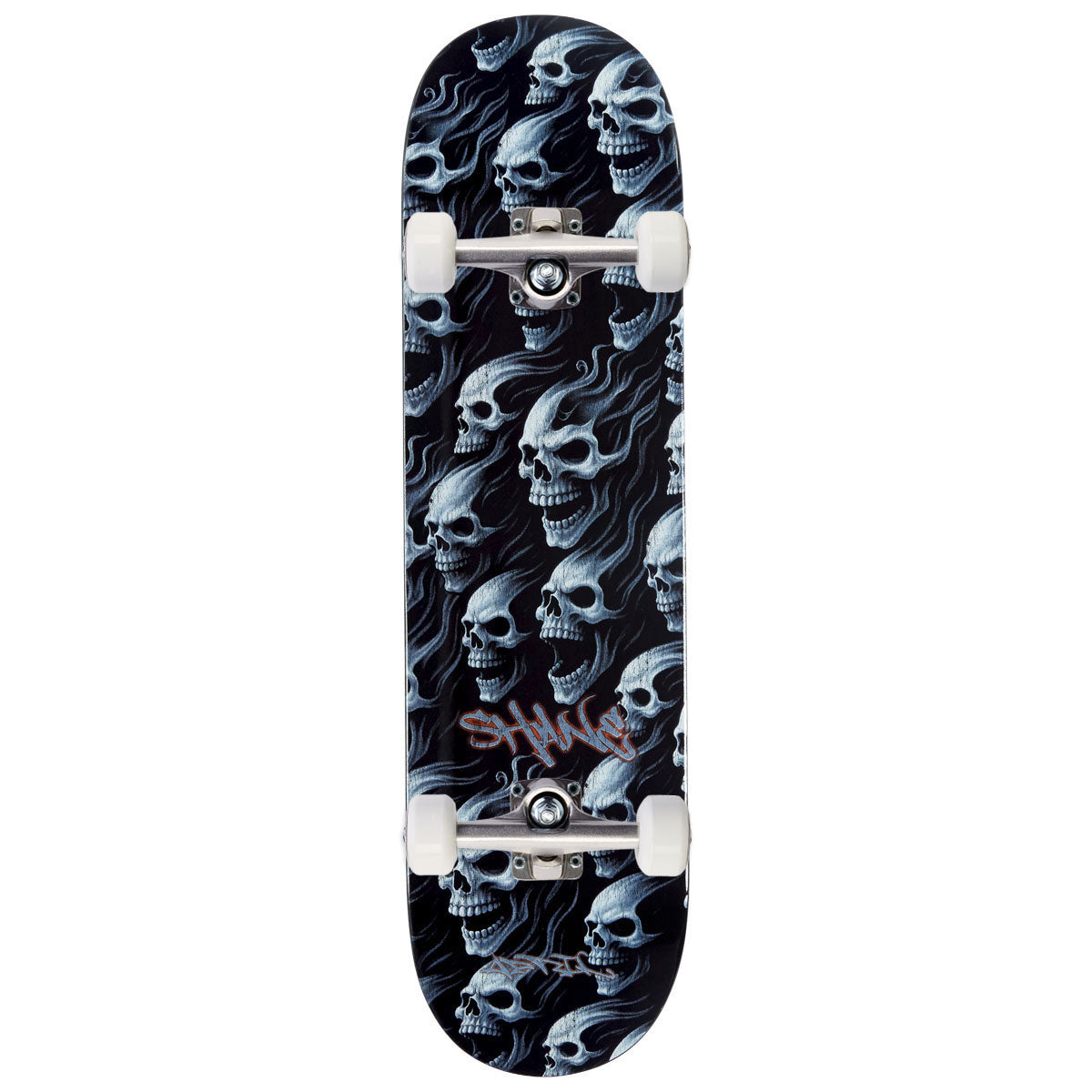 April Shane O'Neill Full Dead Skateboard Complete - Black Dip - 8.50