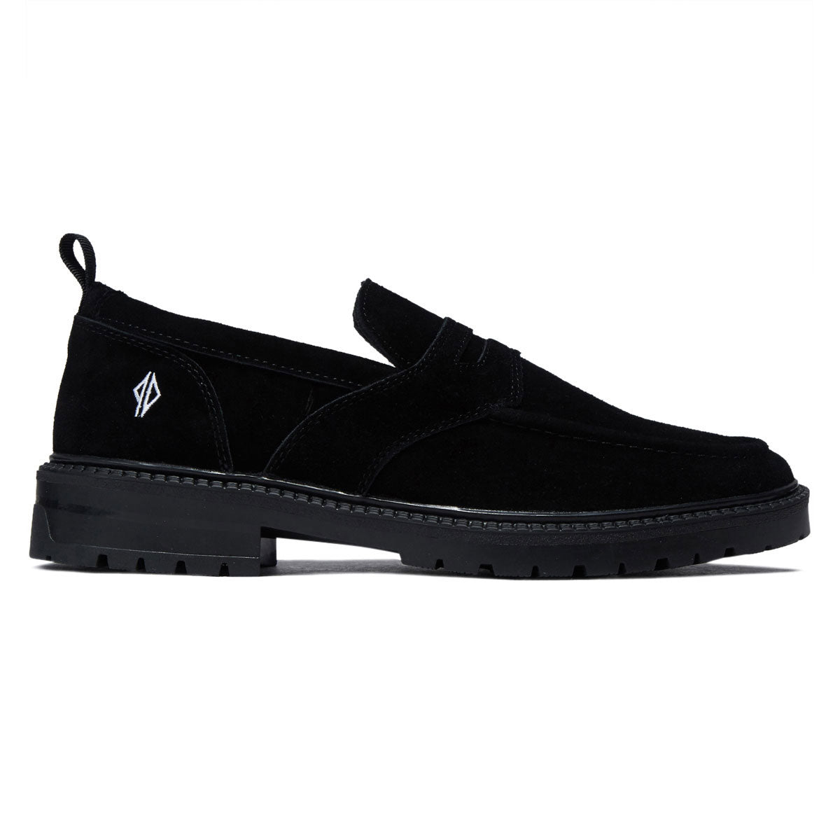 Hours Is Yours Cohiba PD Dollin Lug Loafer Shoes Shoes - Black Suede image 1