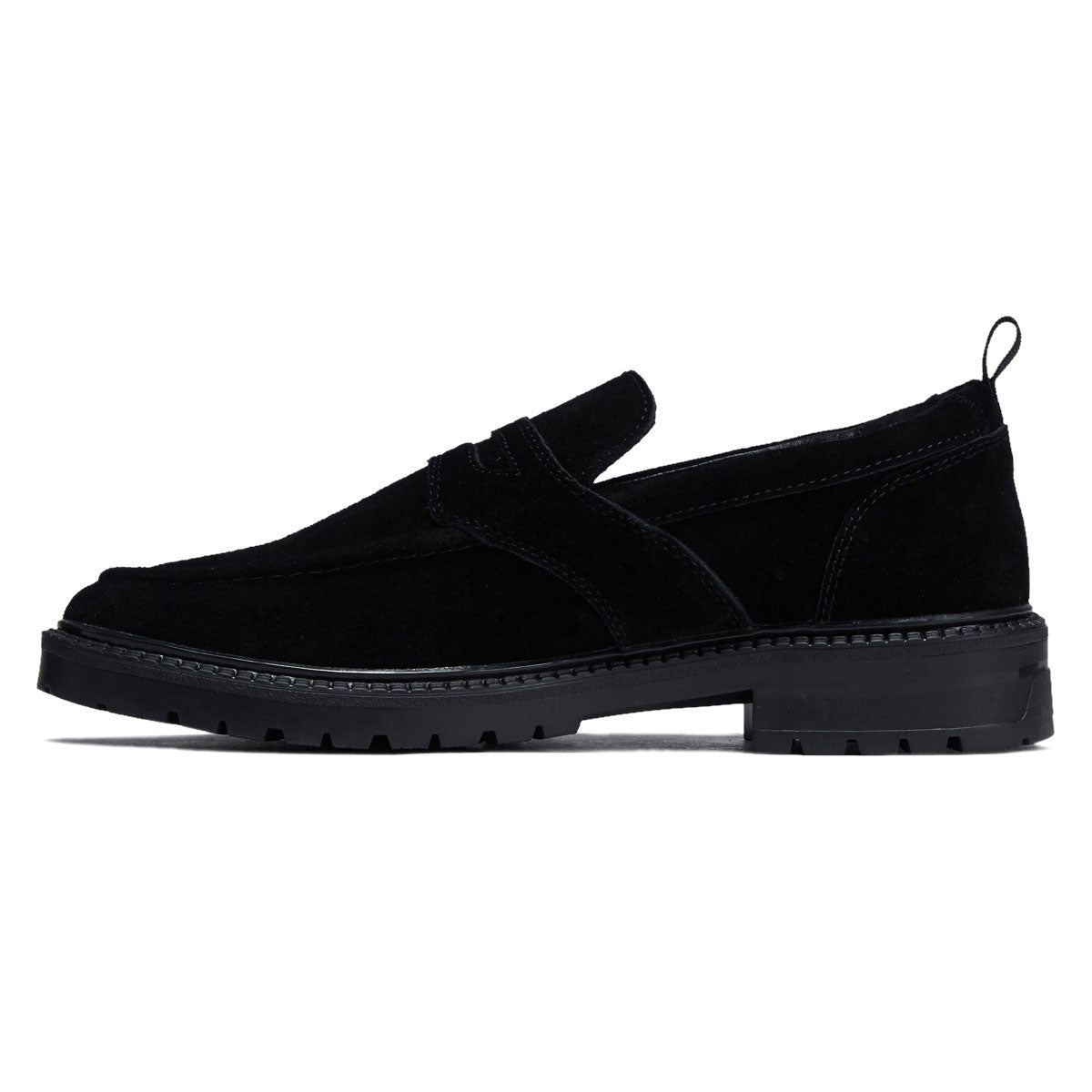 Hours Is Yours Cohiba PD Dollin Lug Loafer Shoes Shoes - Black Suede image 2