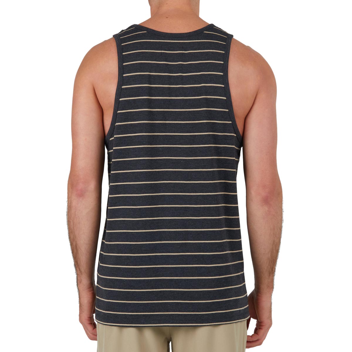 Salty Crew Ahoy Knit Tank Top - Black/Tan image 3