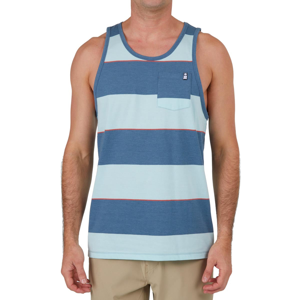 Salty Crew Cutlap Knit Tank Top - Slate image 2