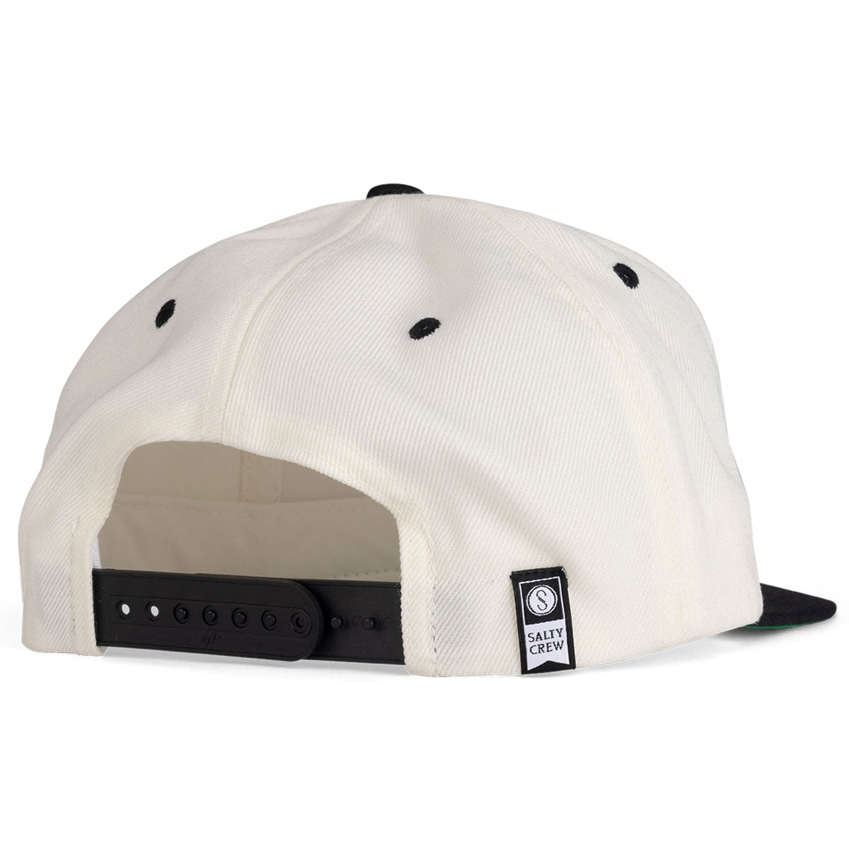 Salty Crew Bruce 6 Panel Hat - Natural/Black image 2