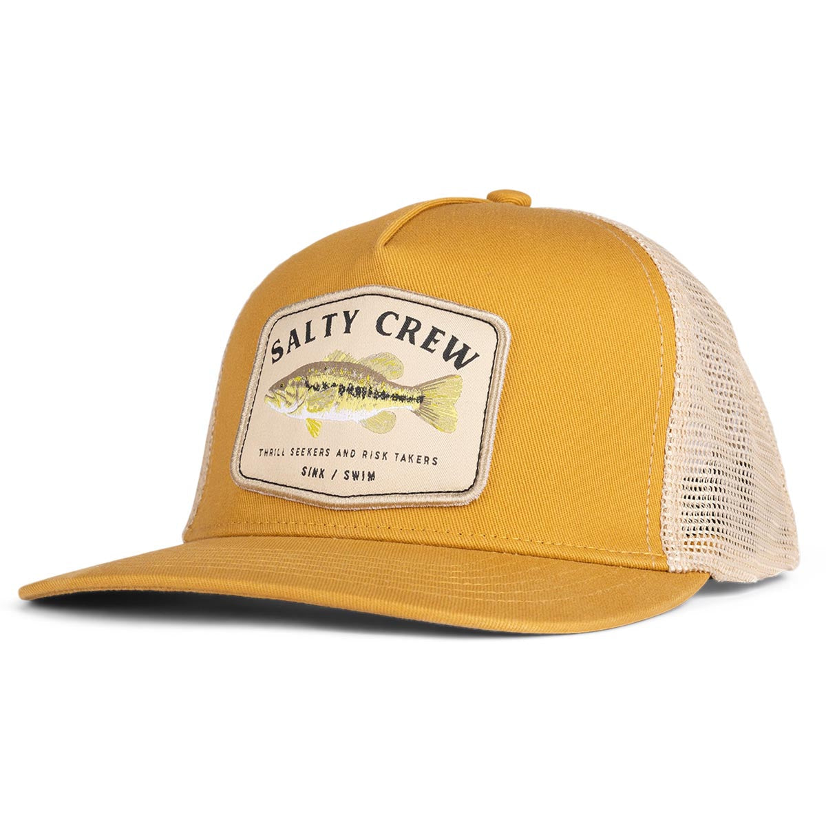 Salty Crew Bigmouth Trucker Hat - Mustard image 1