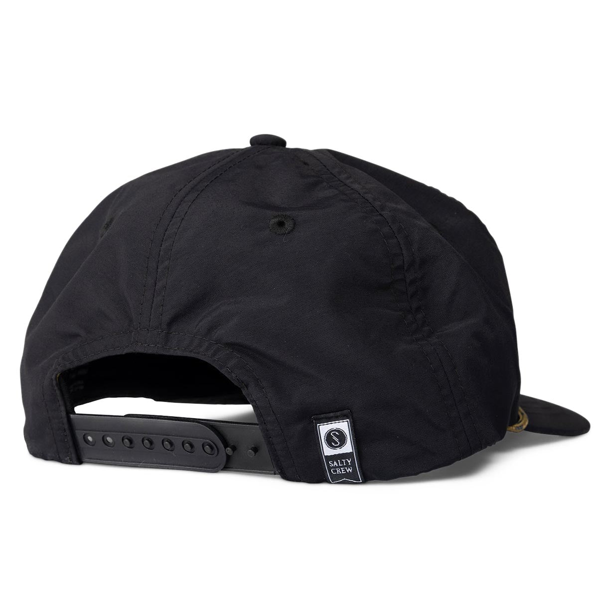 Salty Crew Steadfast 5 Panel Hat - Black image 2