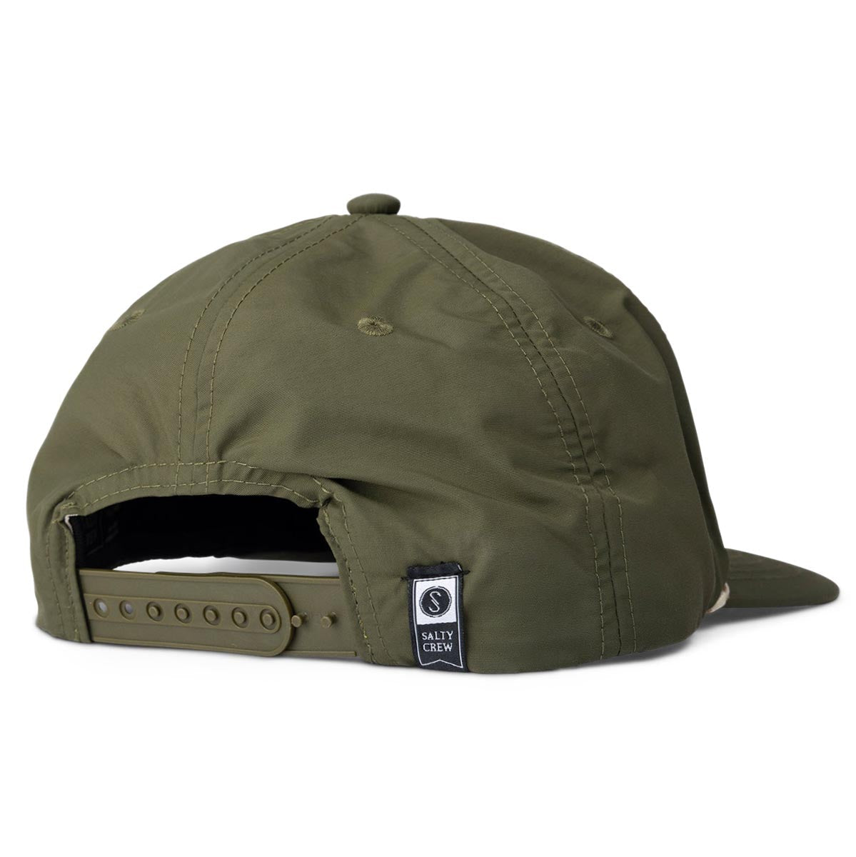 Salty Crew Steadfast 5 Panel Hat - Olive image 2