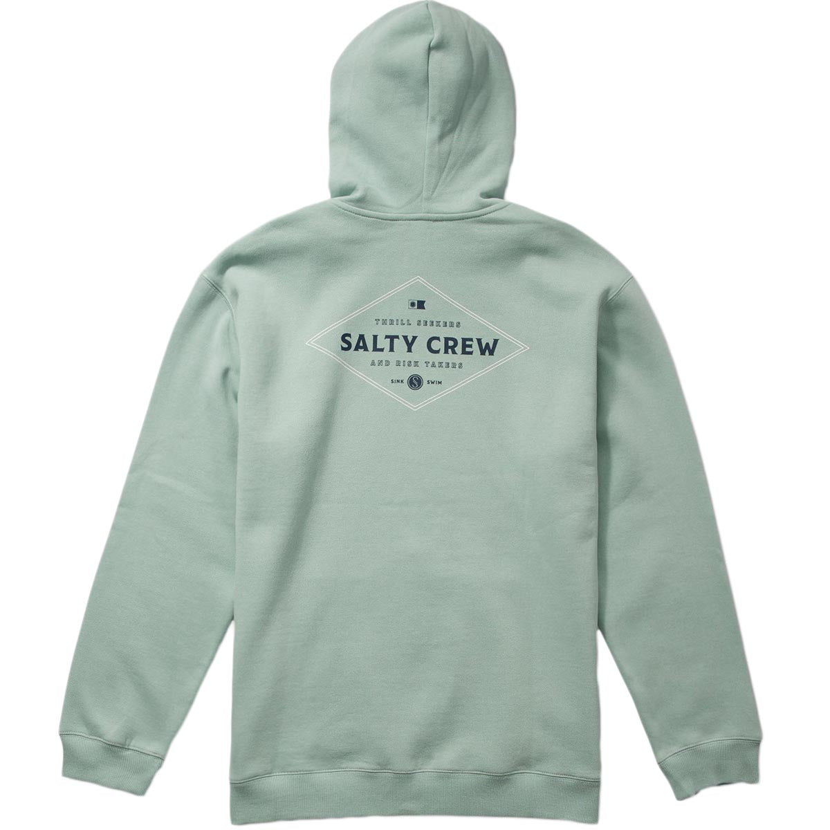 Salty Crew Double Diamond Zip Hoodie - Mackerel image 2