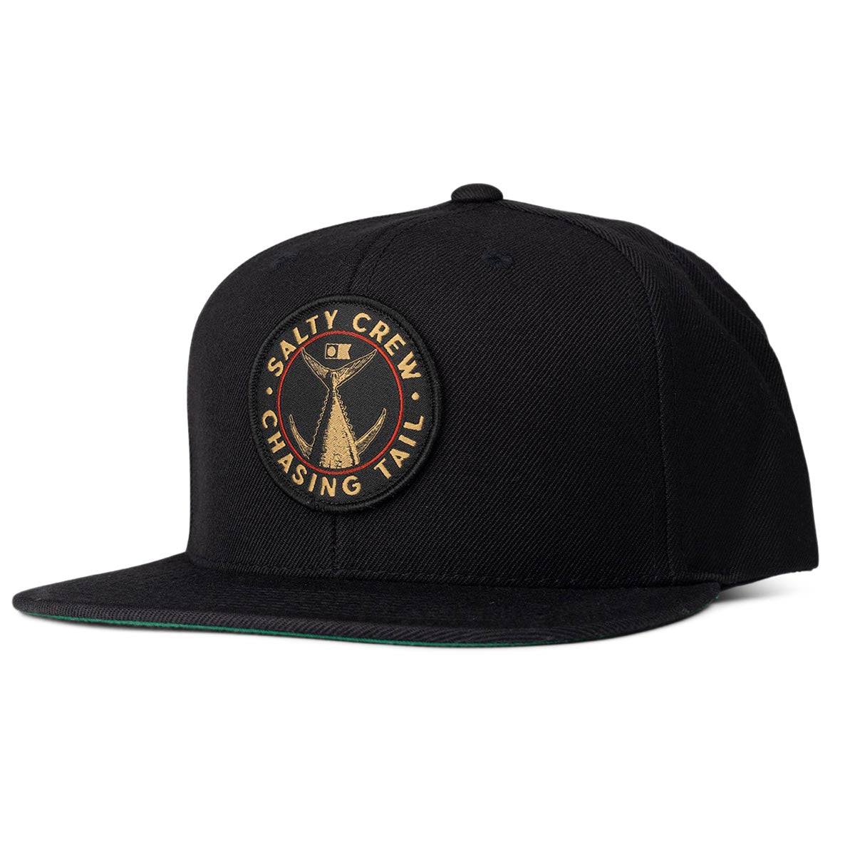 Salty Crew Tailgate 6 Panel Hat - Black image 1