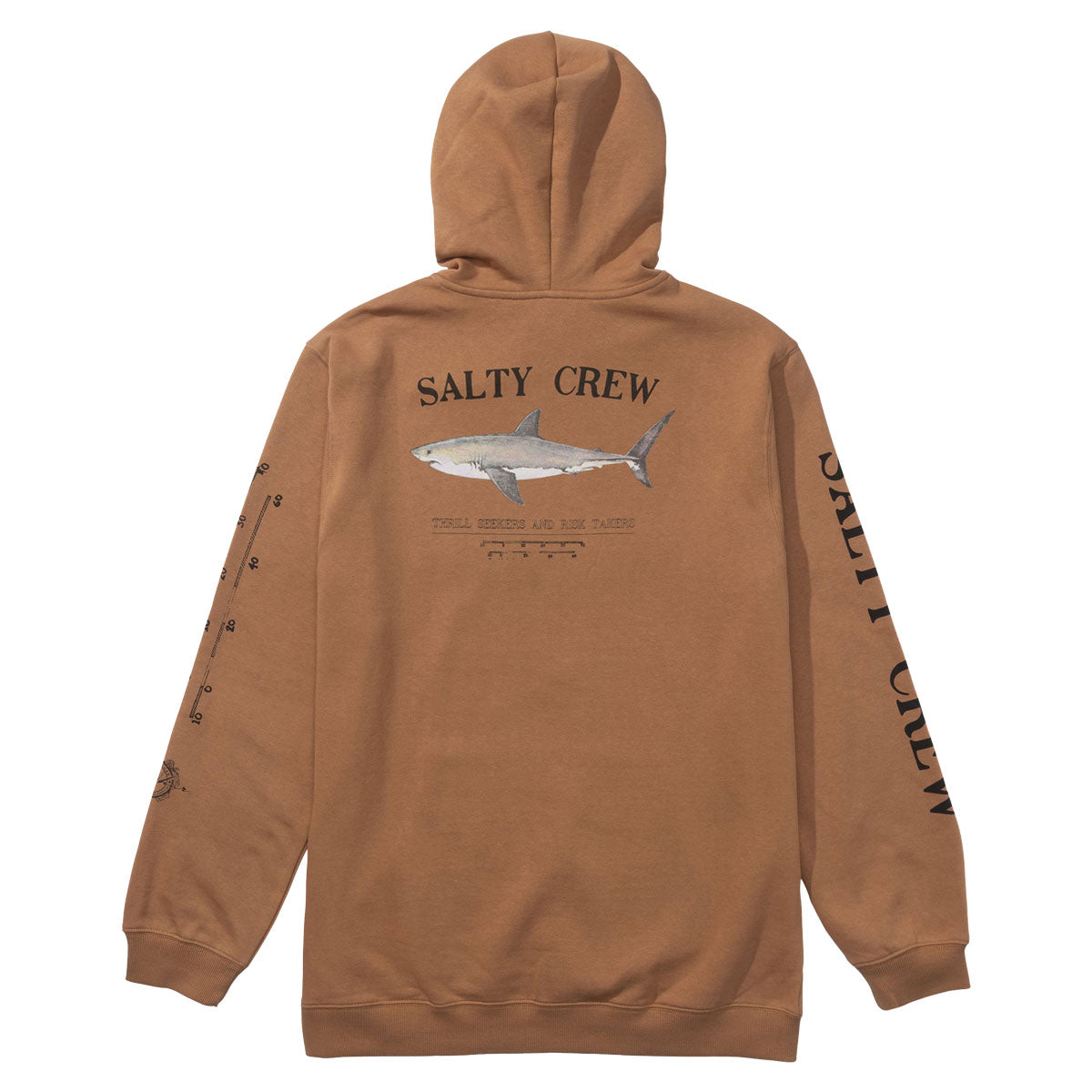 Salty Crew Bruce Fleece Hoodie - Sierra image 2