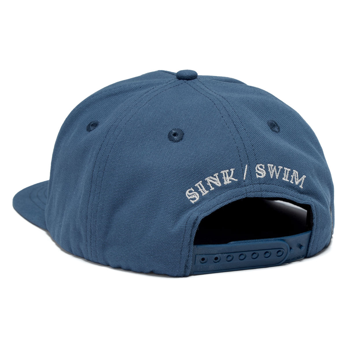 Salty Crew Old School 5 Panel Hat - Slate image 2