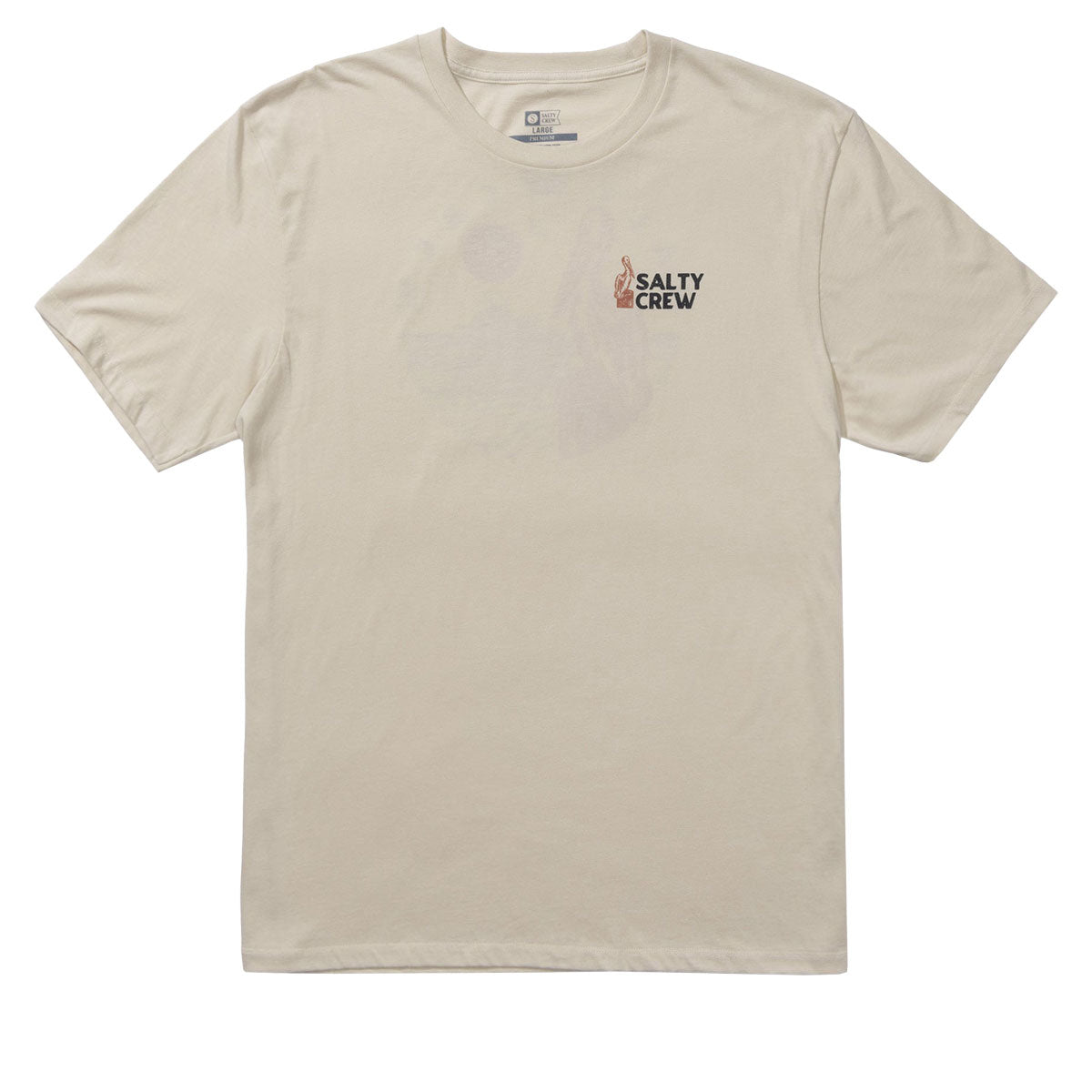 Salty Crew Stakeout T-Shirt - Bone image 2