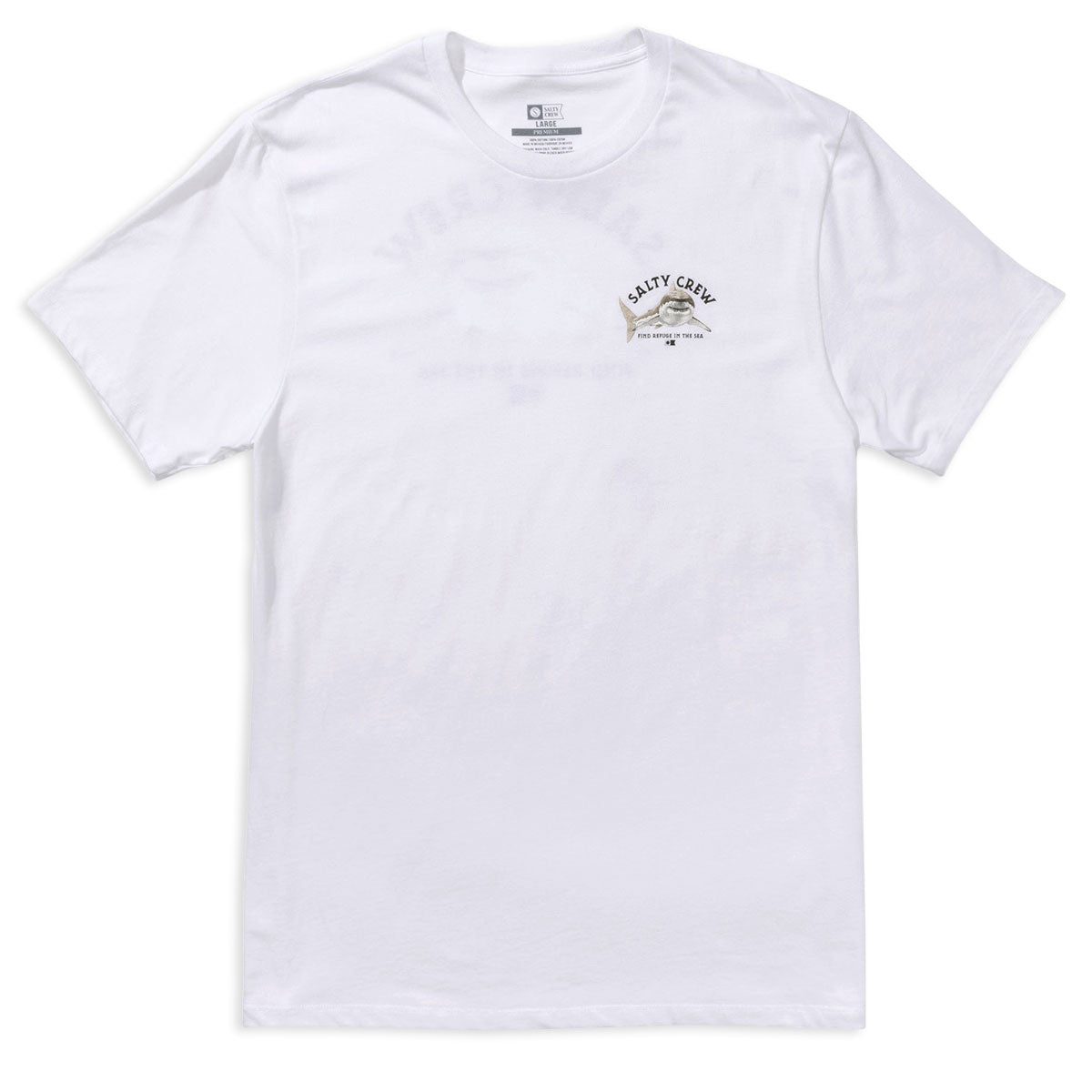 Salty Crew Lurking T-Shirt - White image 2