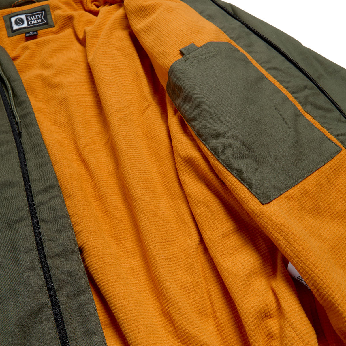 Salty Crew Fathom Jacket - Olive image 3